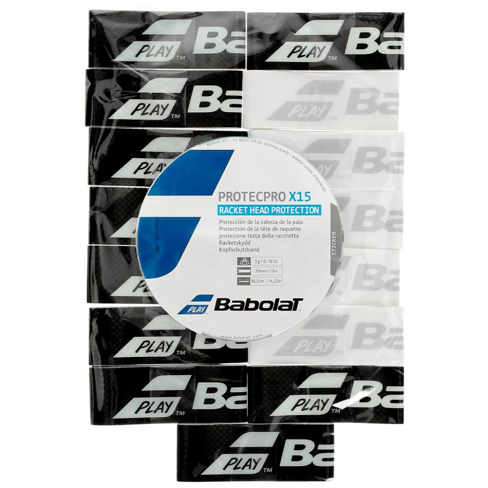 Protections tête de raquette Babolat ProtecPro Padel x 15