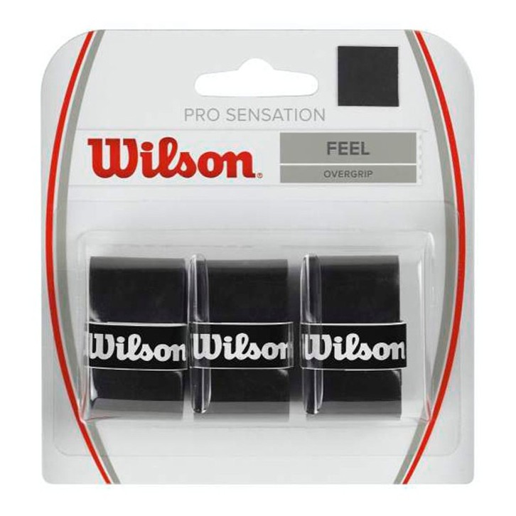 Surgrips Wilson Pro Sensation Overgrip Noir x 3 - Extreme Padel